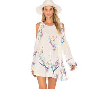 Free People Clear Skies Printed Tunic SZ Small